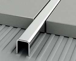 Perfil de inox para acabamento Perfil de inox para acabamento
