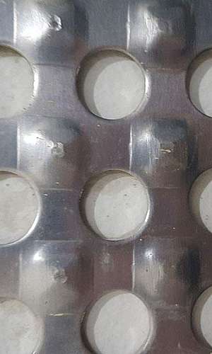 Chapa de alumínio perfurada Chapa de alumínio perfurada