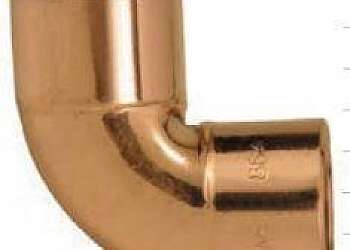 Cotovelo cobre 22mm Cotovelo cobre 22mm