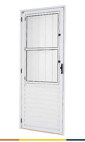 Fábrica de portas de alumínio branco Fábrica de portas de alumínio branco