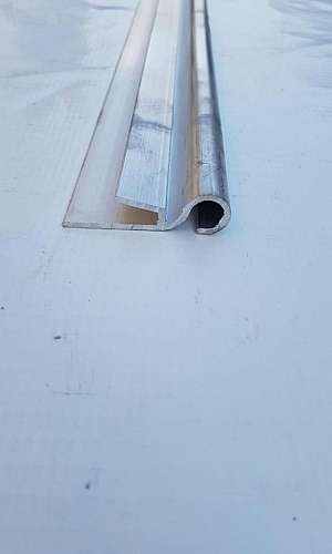 Perfil de alumínio para lona sider Perfil de alumínio para lona sider