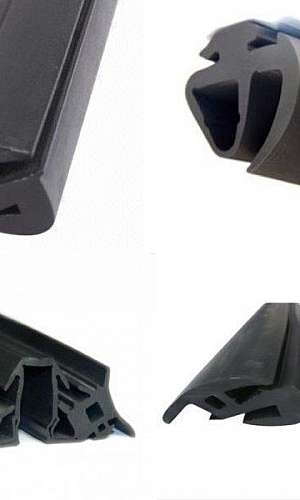 Perfil de borracha com adesivo Perfil de borracha com adesivo