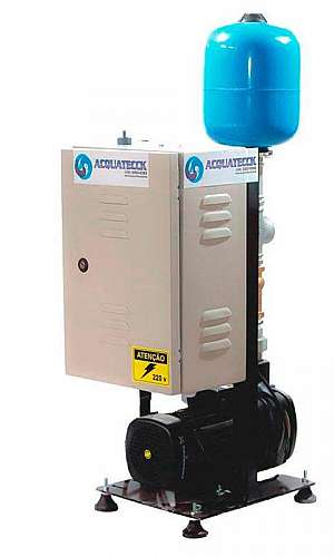 Pressurização de água fria e quente Pressurização de água fria e quente