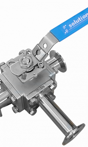 válvula sanitária 3 vias válvula sanitária 3 vias