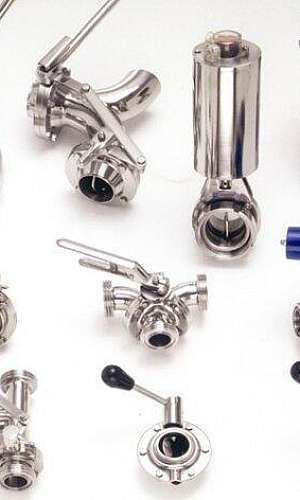 Válvula sanitária inox Válvula sanitária inox